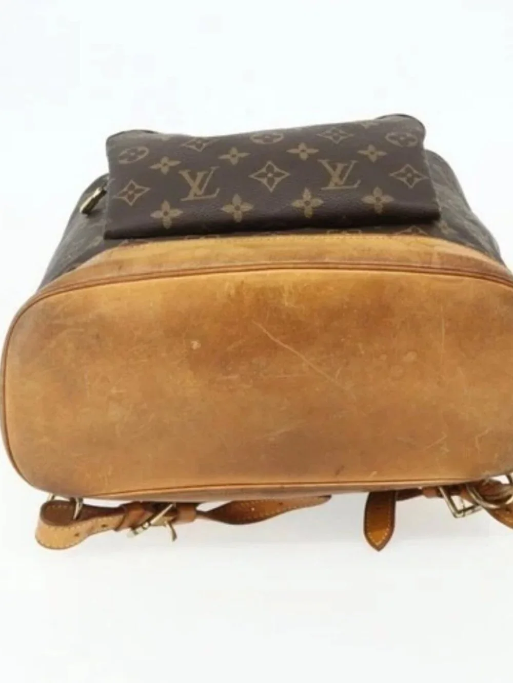 LOUIS VUITTON Monogram Montsouris GM Backpack M51135 LV Auth 175760